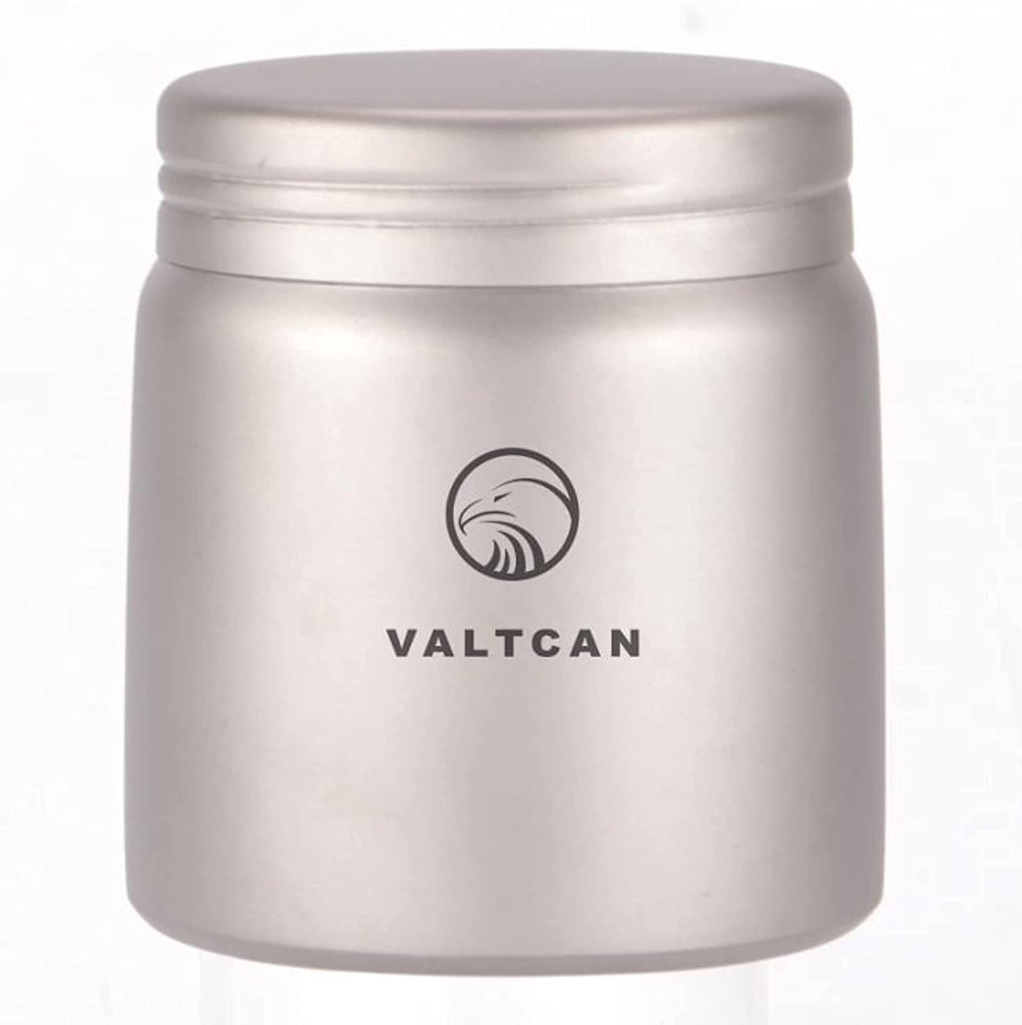 Valtcan Titanium Canister for Tea Sugar Salt Storage Stackable Case Lid 48g