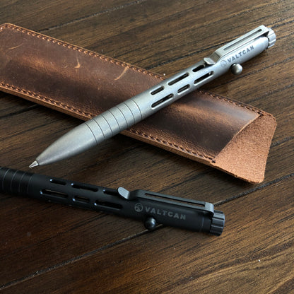 Titanium Bolt Action Pen · No Fuss, Built Once · Stonewash · 5.5in · 44g