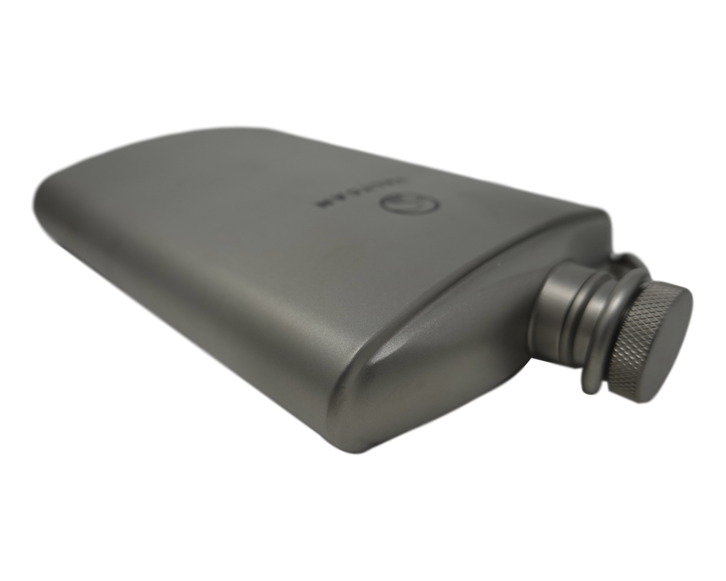 Valtcan Titanium Hip Flask Canteen 260ml 8.8 oz Capacity Ultralight 144g
