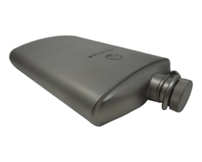 Valtcan Titanium Hip Flask Canteen 260ml 8.8 oz Capacity Ultralight 144g