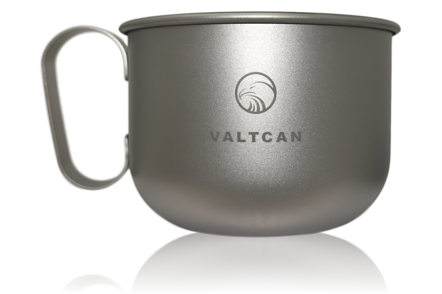 Valtcan Titanium Mug 500ml with Solid Handle 16.9 oz Cup for Coffee and Tea 98g