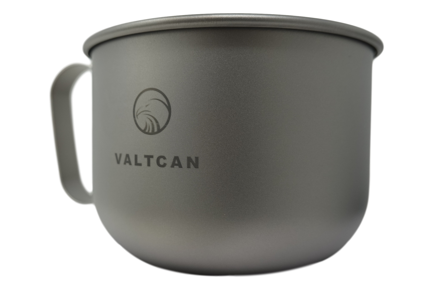Valtcan Titanium Mug 500ml with Solid Handle 16.9 oz Cup for Coffee and Tea 98g