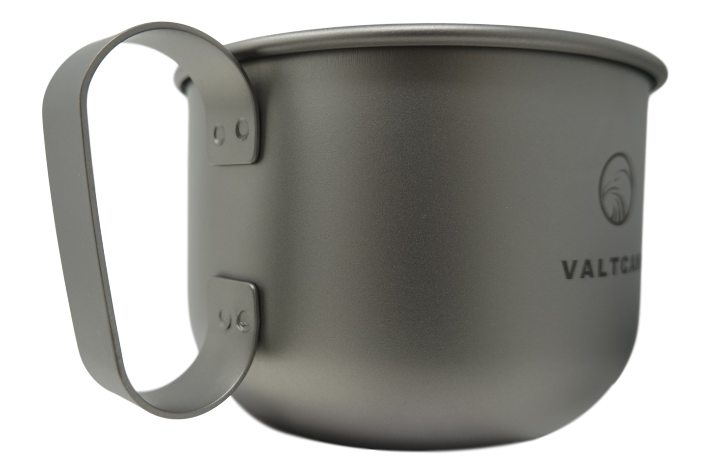 Valtcan Titanium Mug 500ml with Solid Handle 16.9 oz Cup for Coffee and Tea 98g