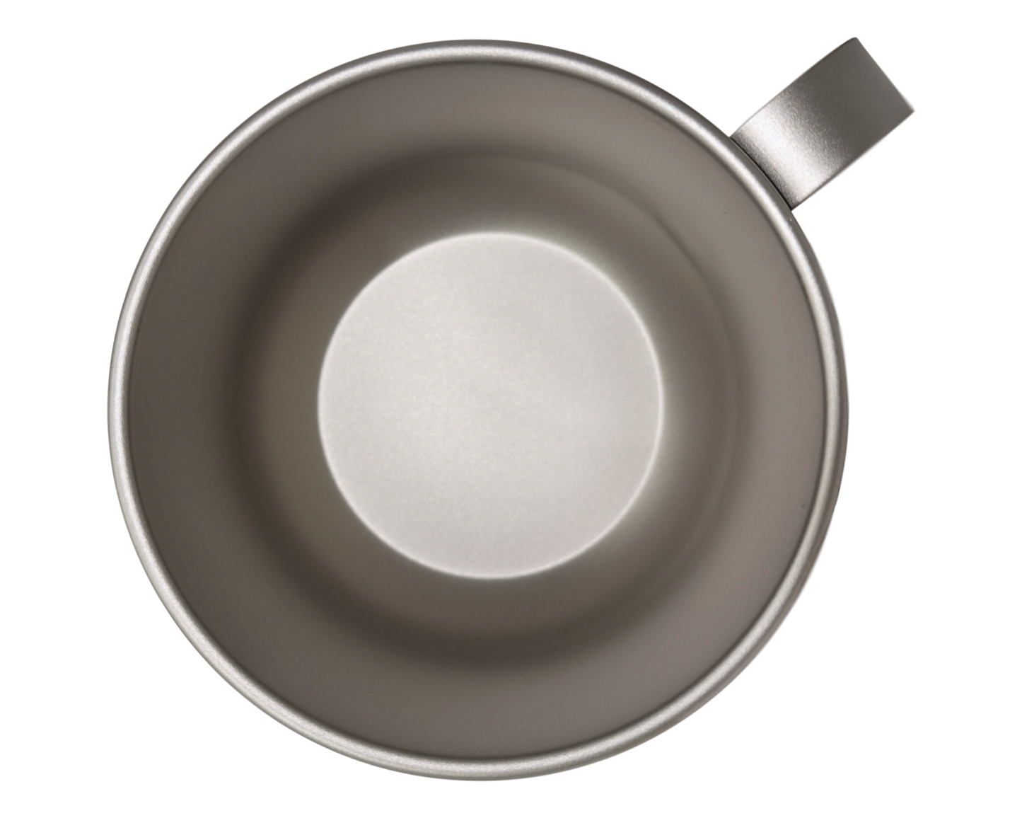 Valtcan Titanbecher, 500 ml, mit stabilem Griff, 16,9 oz Tasse für Kaffee und Tee, 98 g 