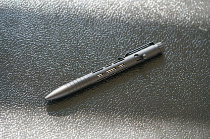 Titanium Bolt Action Pen · No Fuss, Built Once · Stonewash · 5.5in · 44g