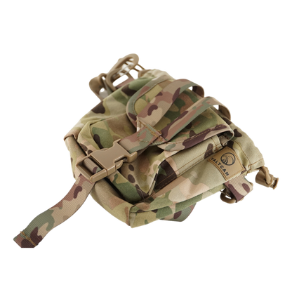 Valtcan Canteen Pouch Carrying Case Bag Multicam Classic Camo Cover Colorway for Titanium Canteen Set