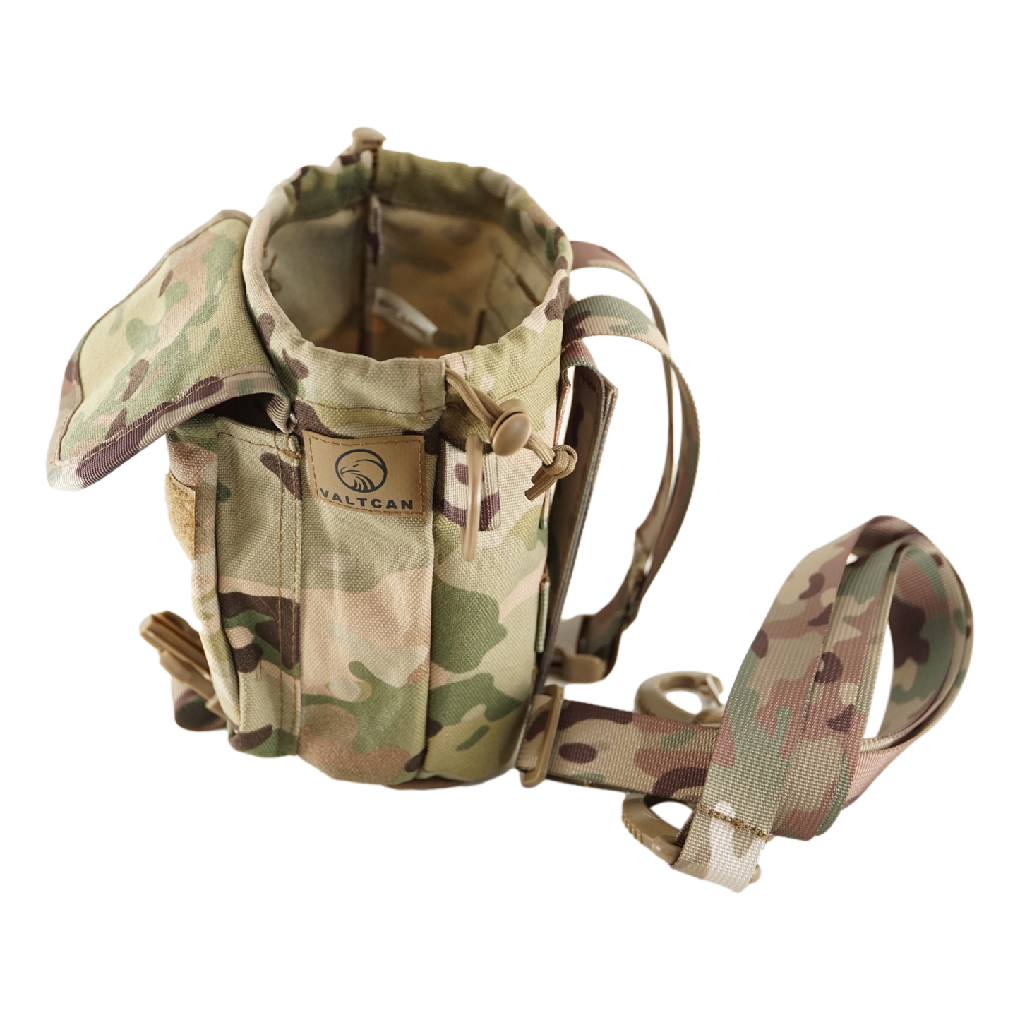 Valtcan Canteen Pouch Carrying Case Bag Multicam Classic Camo Cover Colorway for Titanium Canteen Set