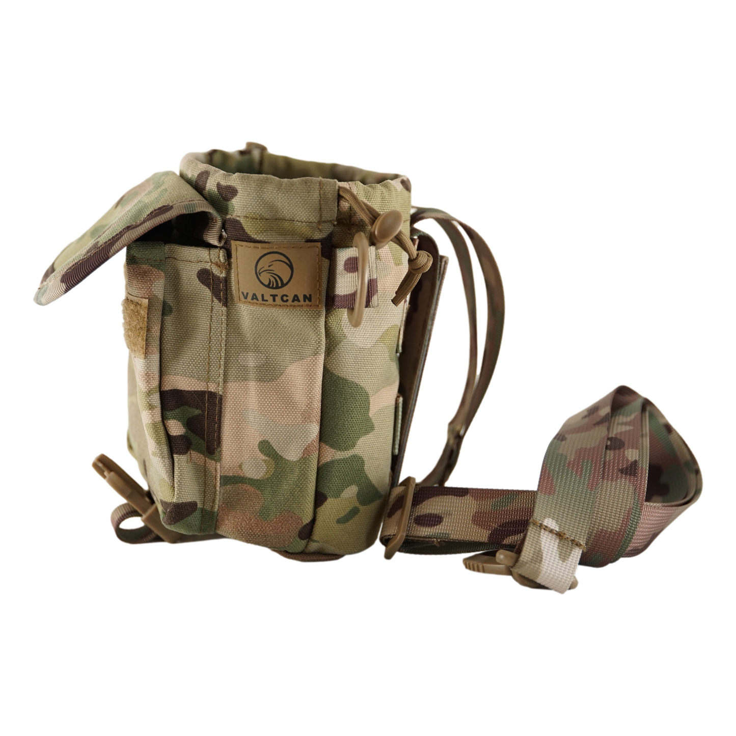 Valtcan Canteen Pouch Carrying Case Bag Multicam Classic Camo Cover Colorway for Titanium Canteen Set