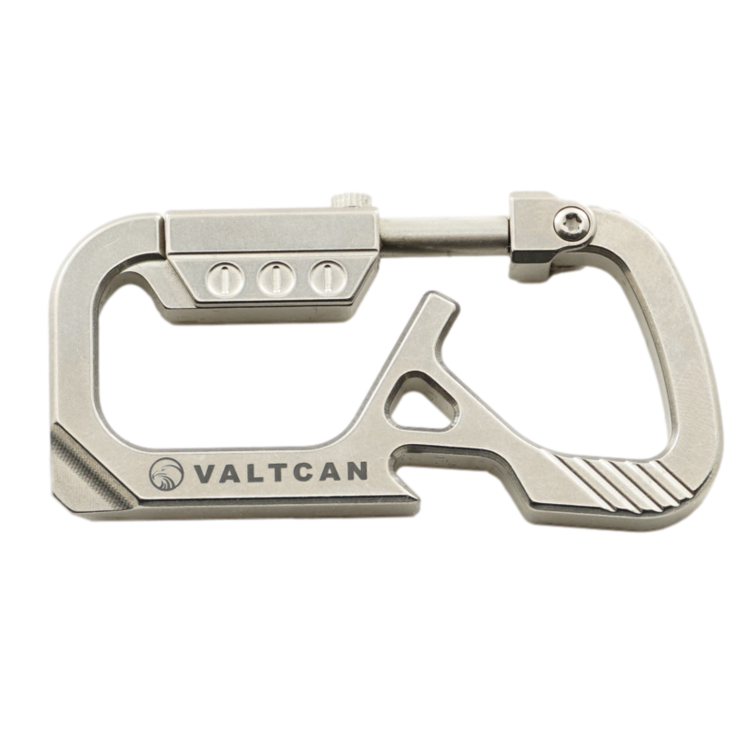 Valtcan Titan Bolzenkarabiner Schlüsselanhängerhalter CyberCarabiner 24g 