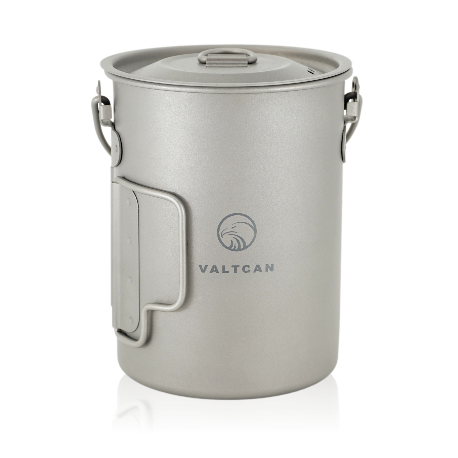 Valtcan Titanium Camping Pot 750ml with Handles