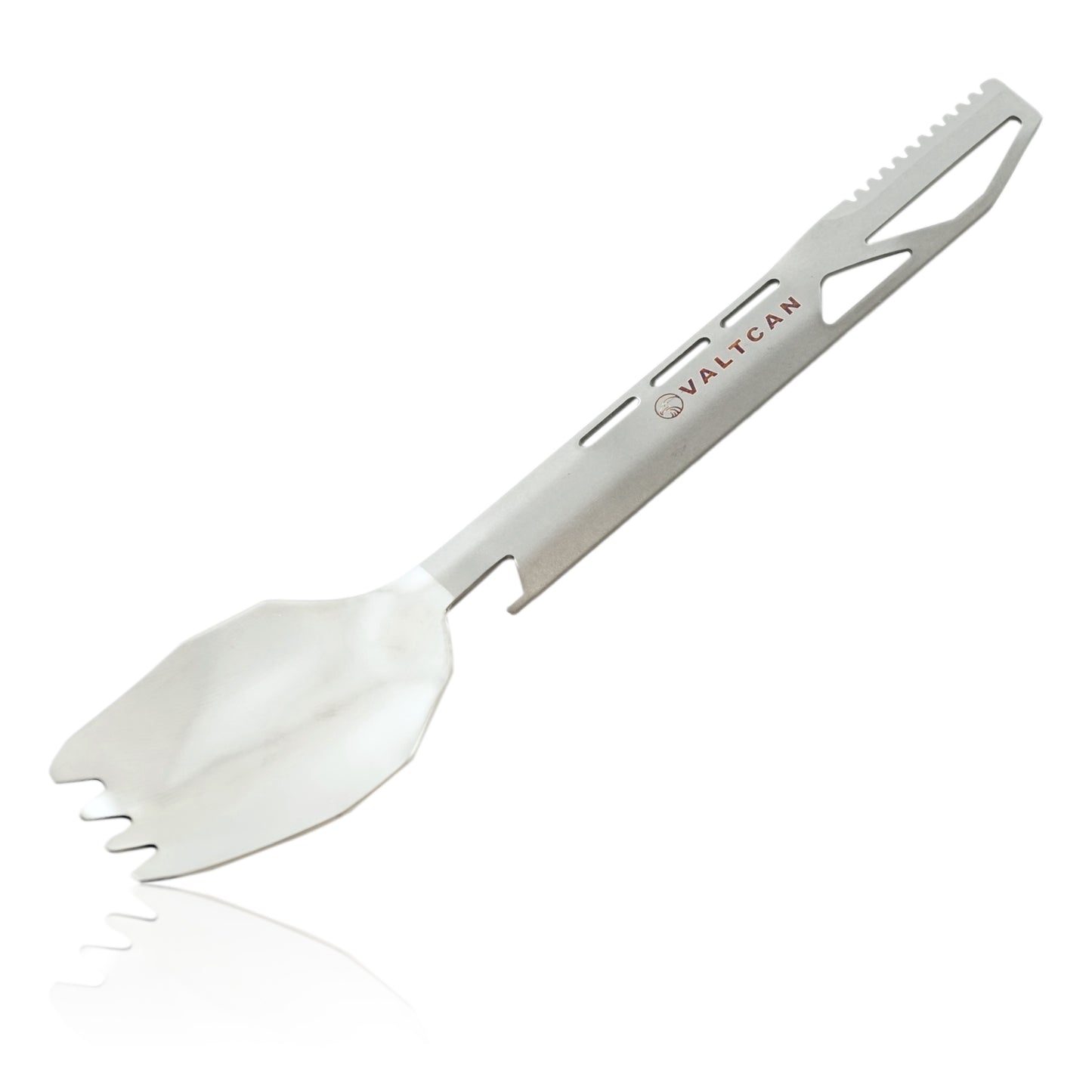 Valtcan Titanium Cyberspork 3-in-1 Fork Spoon Fork Bottle opener Utensil Long Handle Spork