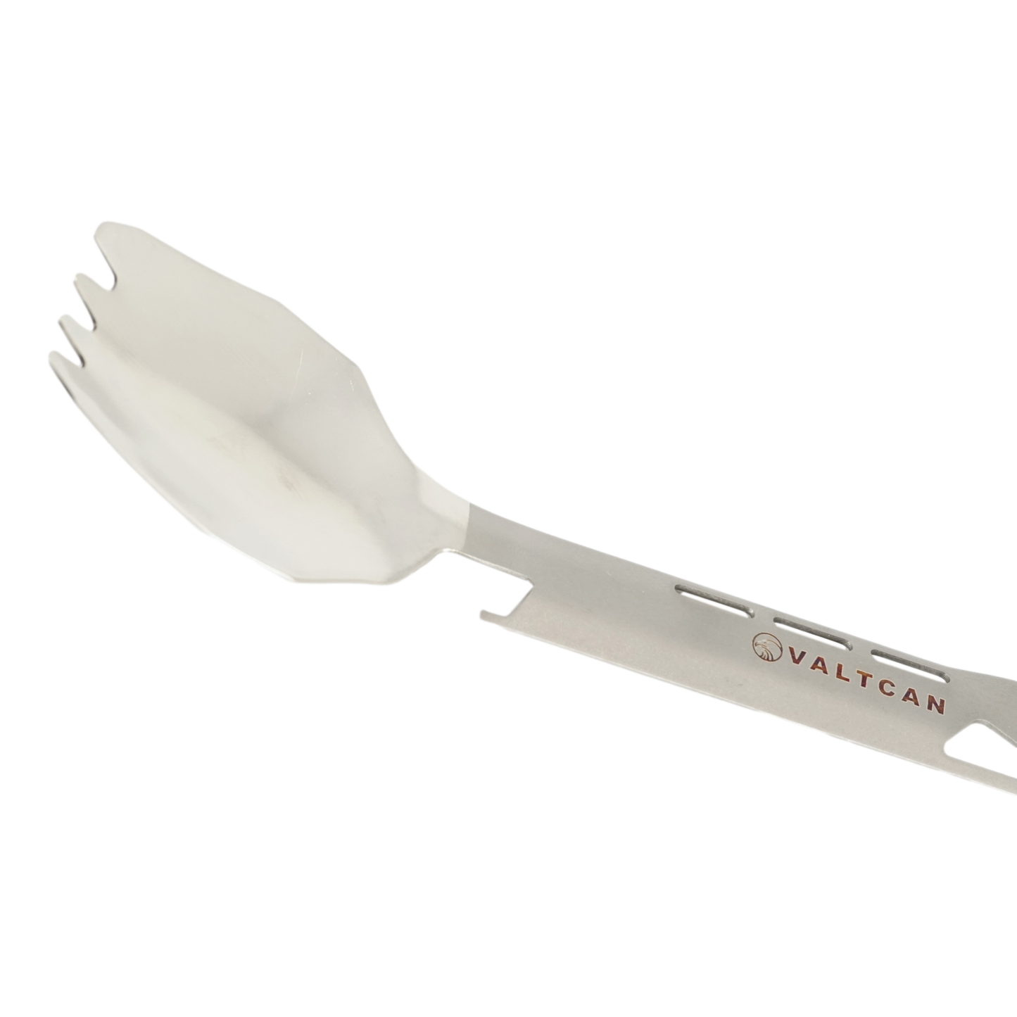 Valtcan Titanium Cyberspork 3-in-1 Fork Spoon Fork Bottle opener Utensil Long Handle Spork