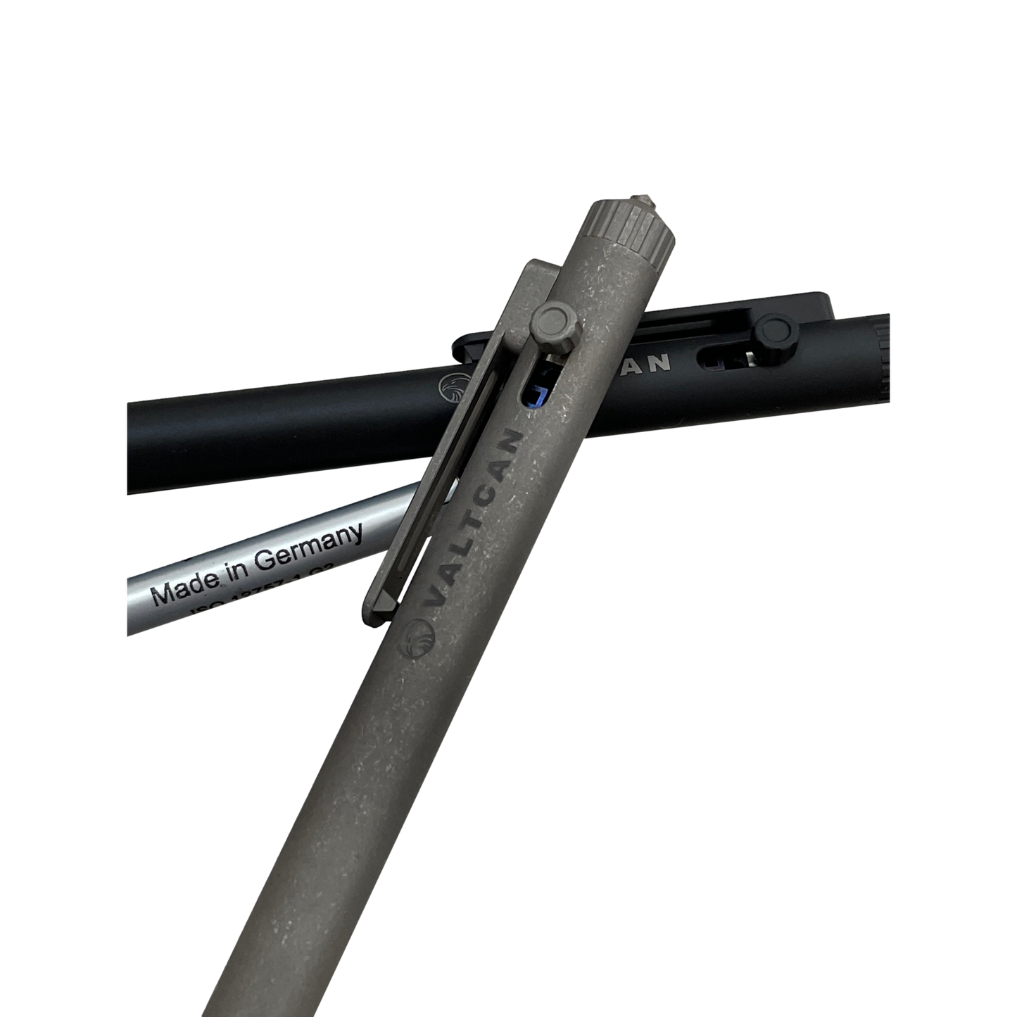 Valtcan Eclipse Titanium Pen EDC Writer Slim Design Matte Black