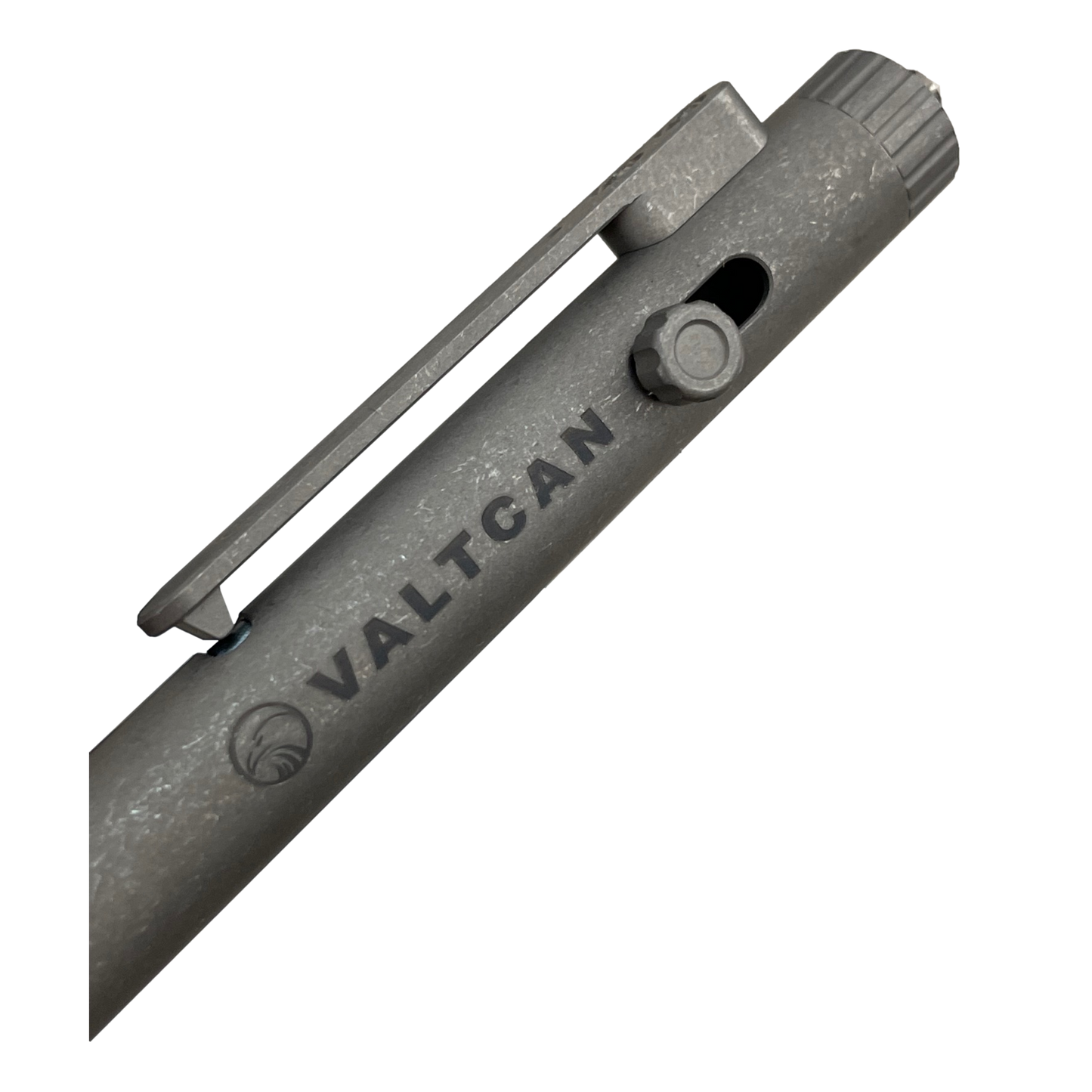 Valtcan Eclipse Titanium Pen EDC Writer Slim Design Matte Black