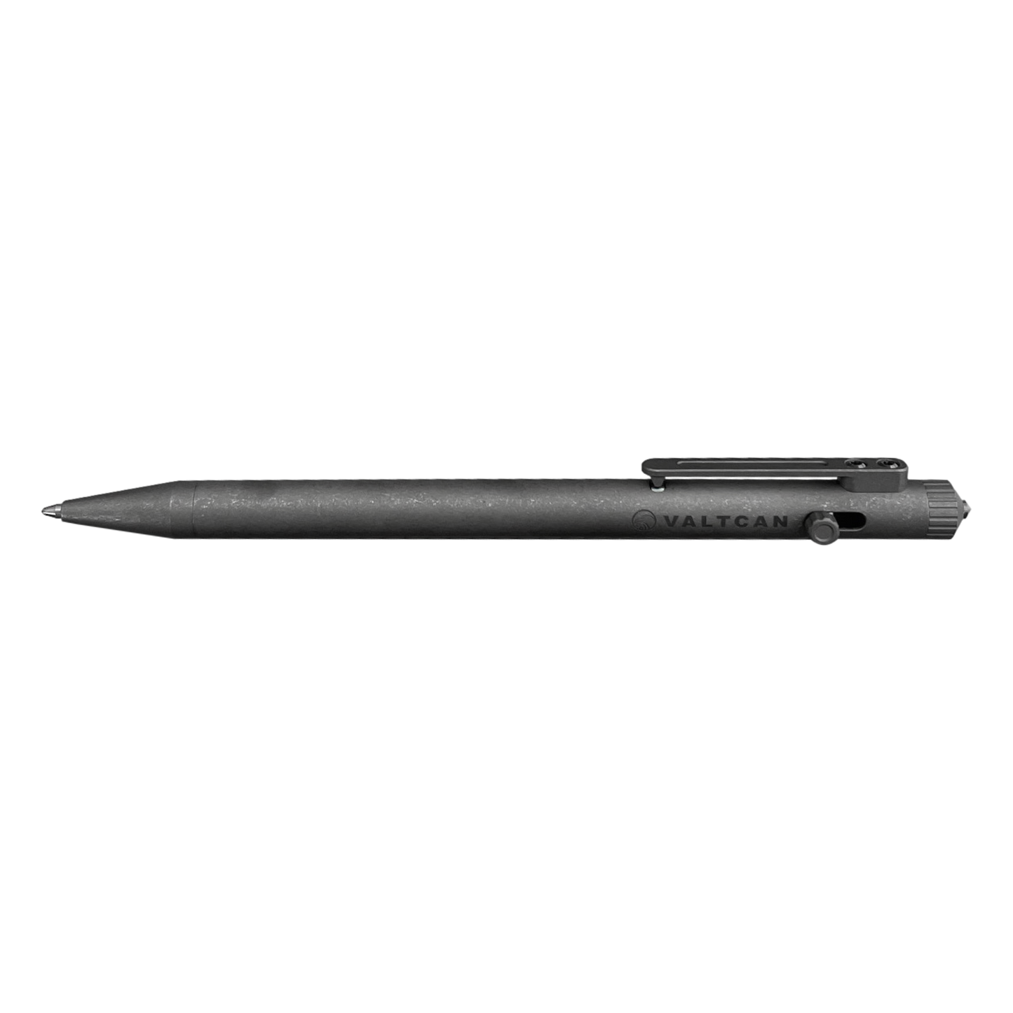 Valtcan Eclipse Titanium Pen EDC Writer Slim Design Stonewash