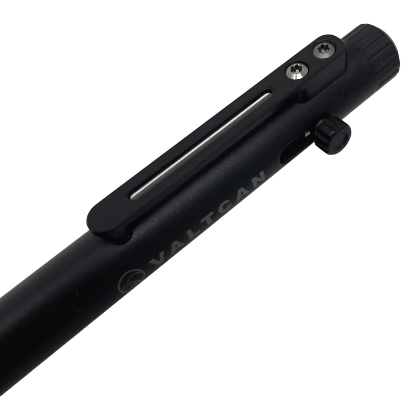 Valtcan Eclipse Titanium Pen EDC Writer Slim Design Matte Black