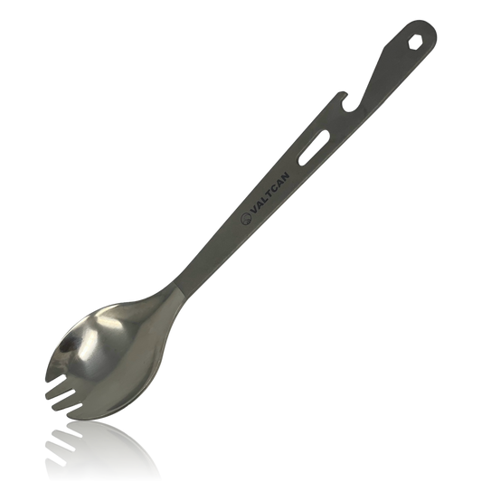 Valtcan Titanium Prime Spork 3-in-1 Fork Spoon Fork Bottle opener Utensil 20g