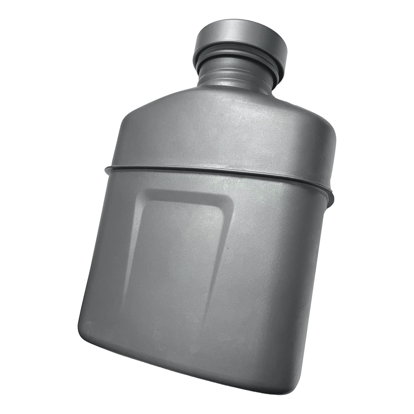 Valtcan Titanium Canteen Military Bottle with Carry Case 1100ml 37oz Capacity