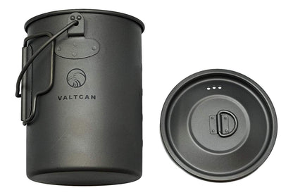 Valtcan 900ml Titanium Pot Boil, Cook & Drink From One Pot · 134g · Nests Your Bottle