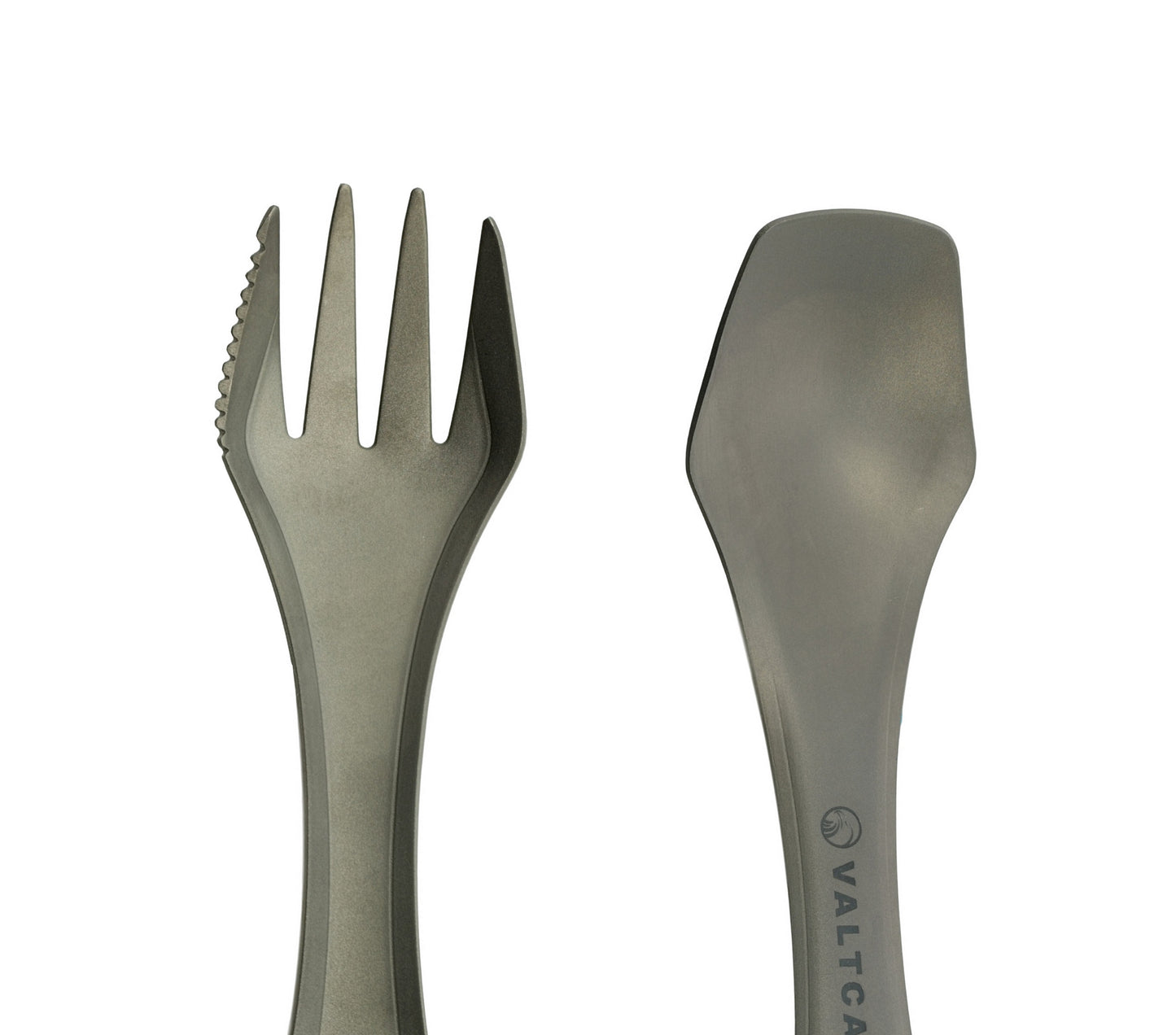 VALTCAN Titanium Spork 3-in-1 Fork Spoon Knife Essential Camping Flatware
